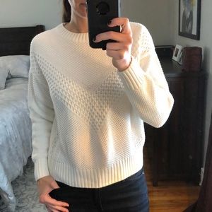 H&M White Sweater